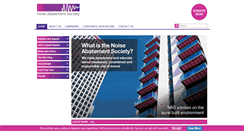 Desktop Screenshot of noiseabatementsociety.com
